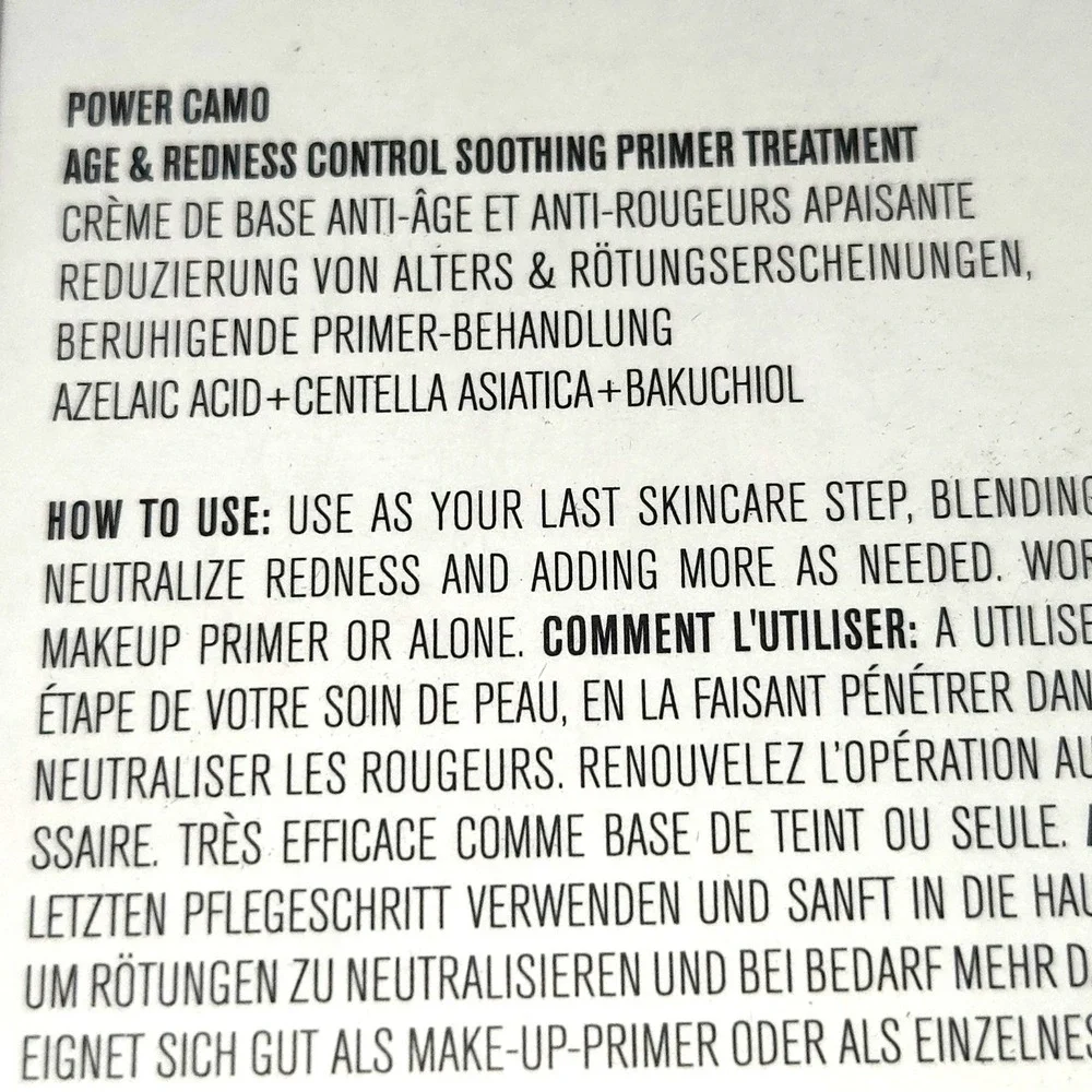 IL MAKIAGE Power Camo Soothing Primer Treatment Set 25ml Age Redness Control NEW